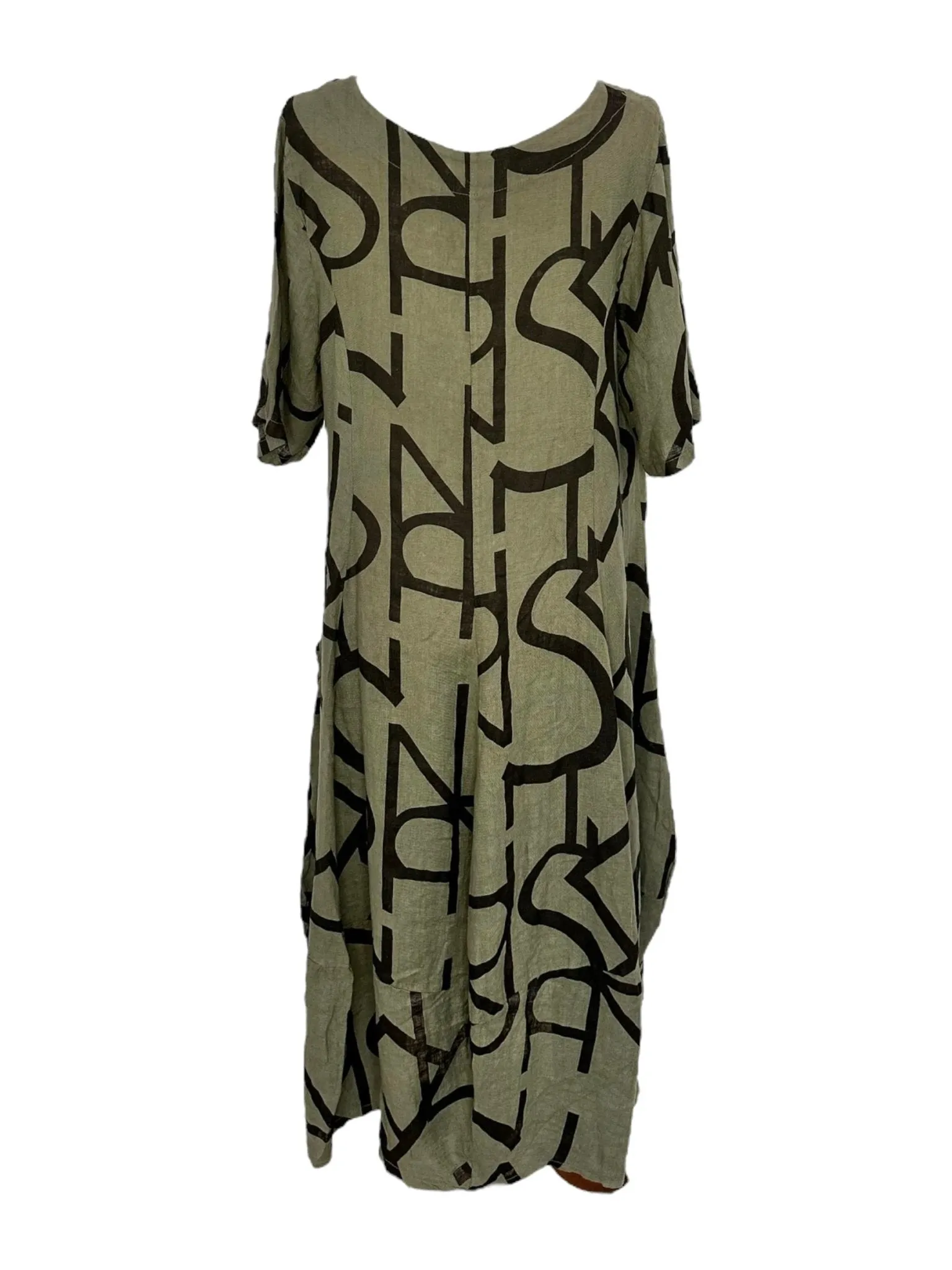 Linen Midi Dress