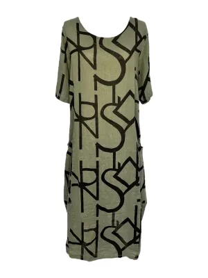 Linen Midi Dress
