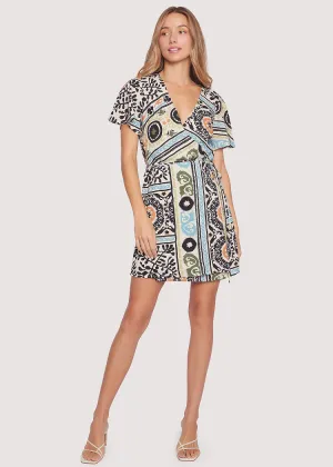 Lost   Wander Oracle Mini Wrap Dress