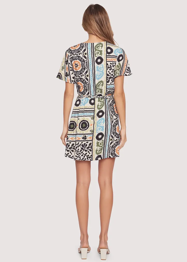 Lost   Wander Oracle Mini Wrap Dress