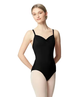 Lulli Black Darya Camisole Leotard