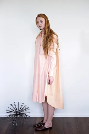 Maaya Short Length - Hazelnut/Blush Poplin