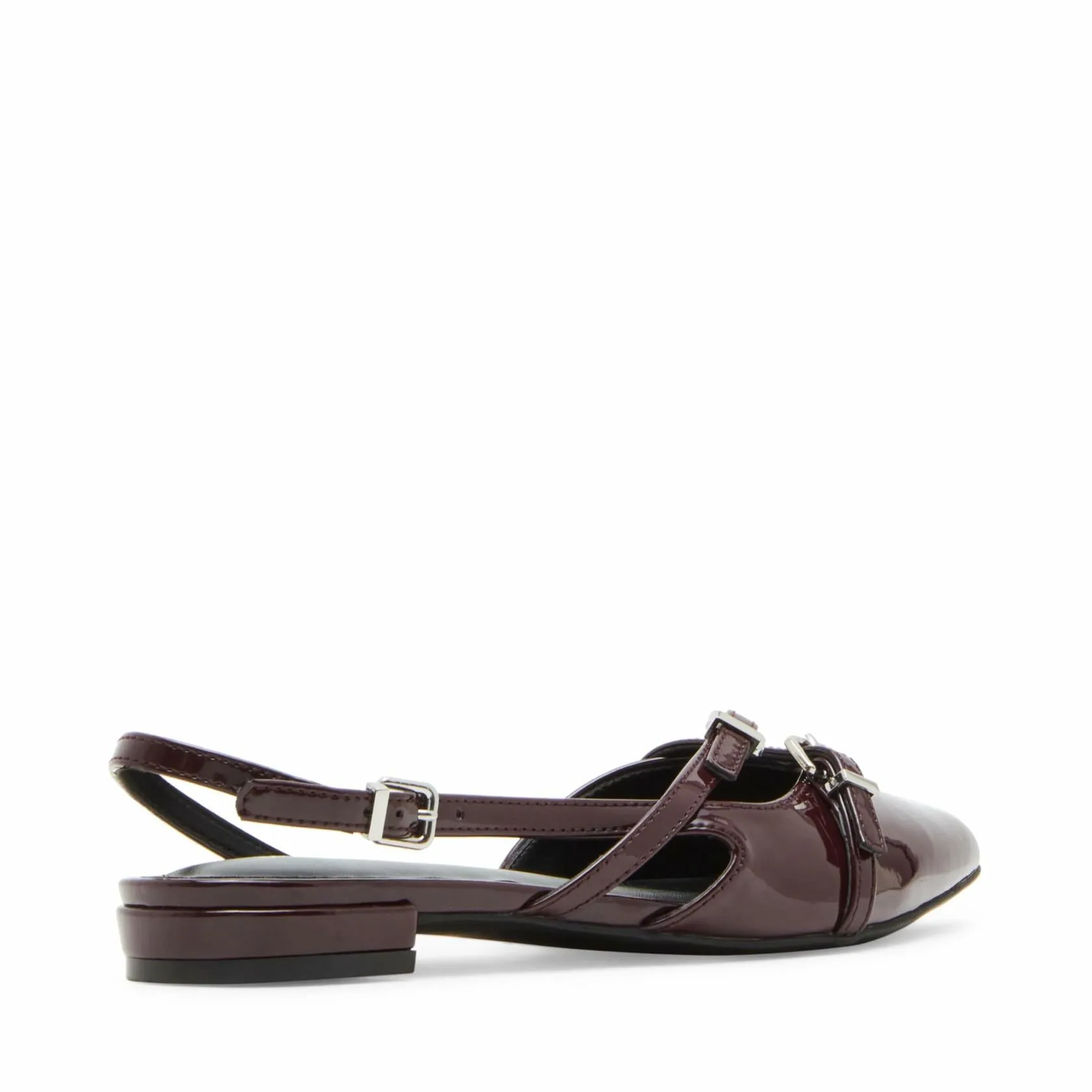 Madden Girl Women's Delilahh Ballet Flat, Vamp Patent, 9 - Like New