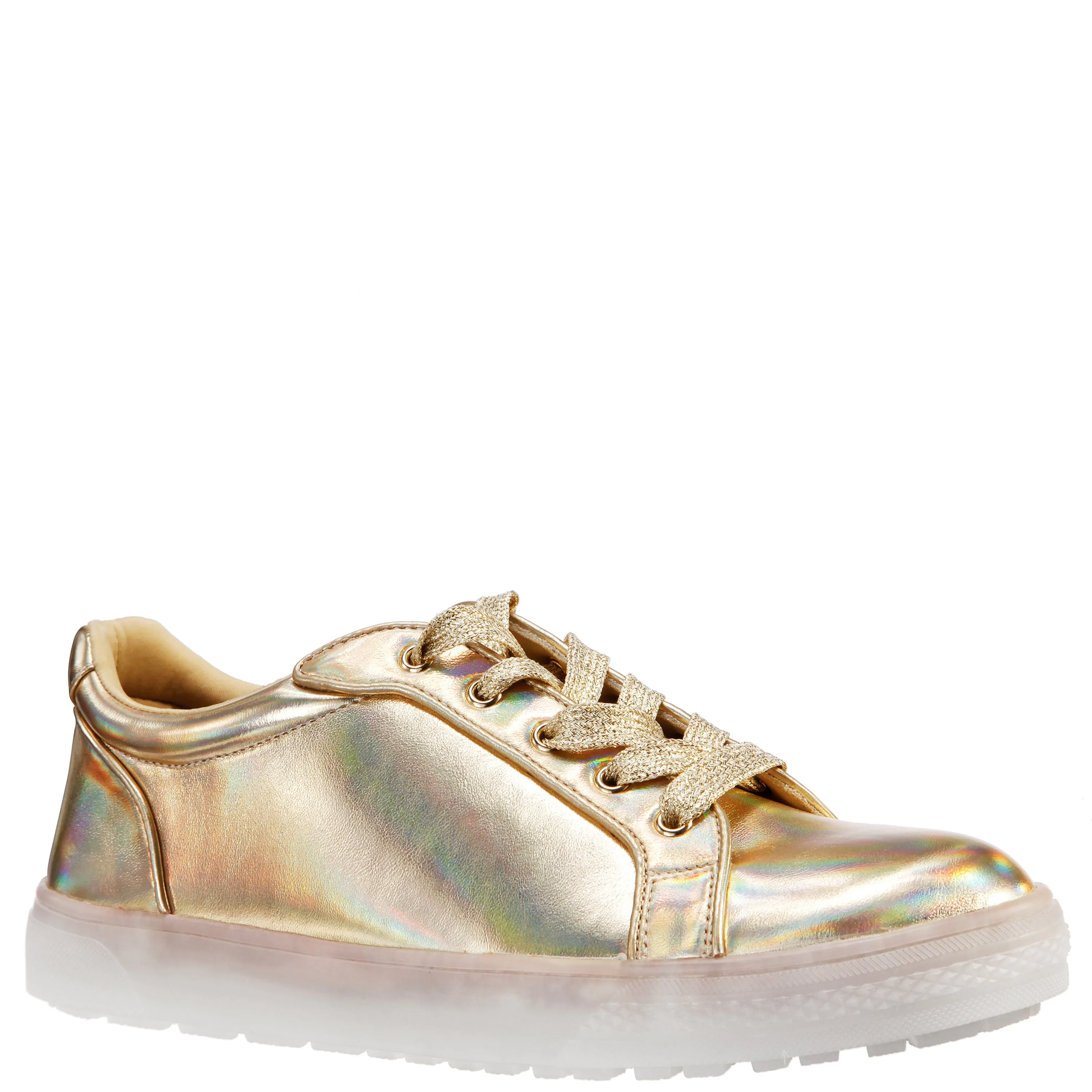 MANGO-GOLD PRISMATIC NAPPA PU