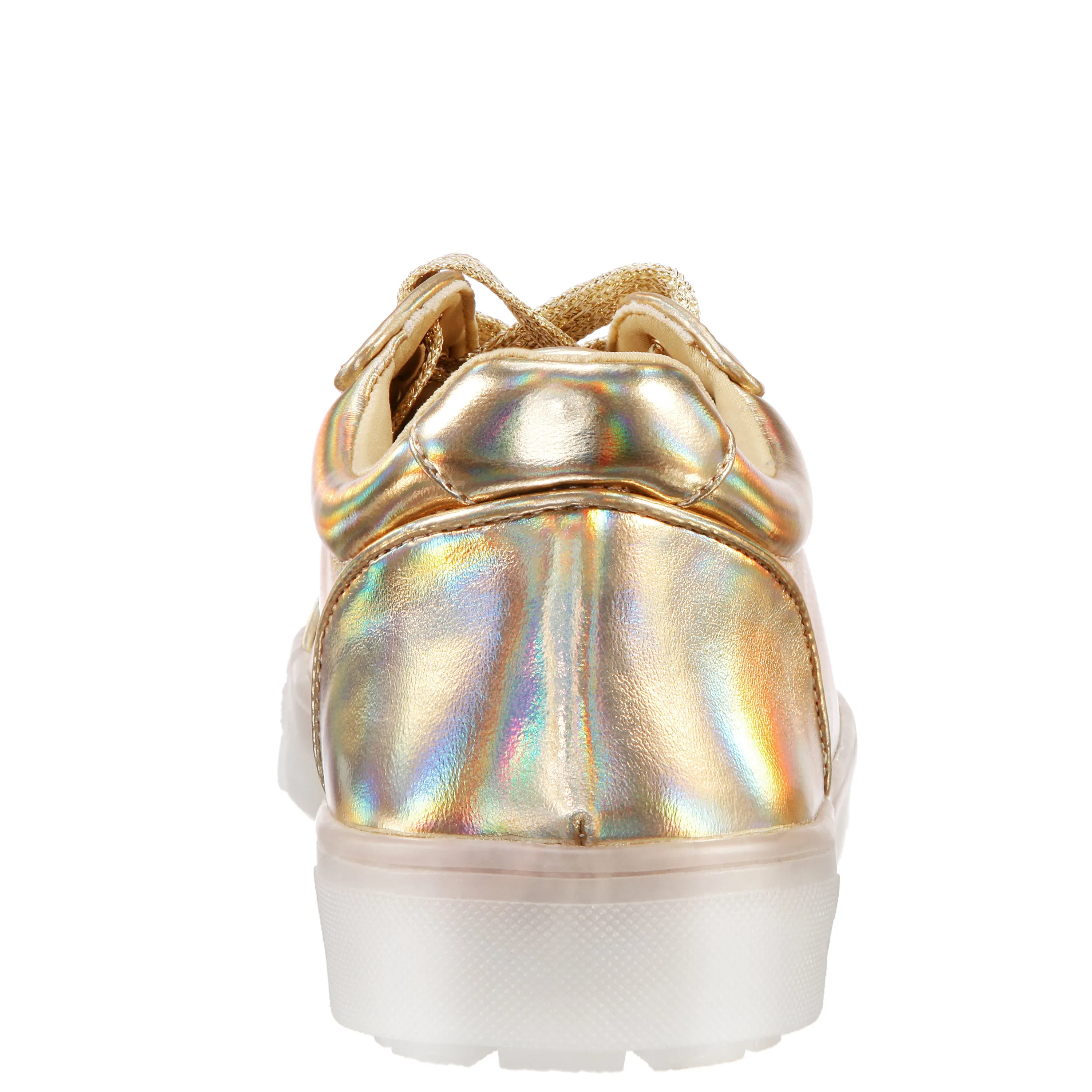 MANGO-GOLD PRISMATIC NAPPA PU
