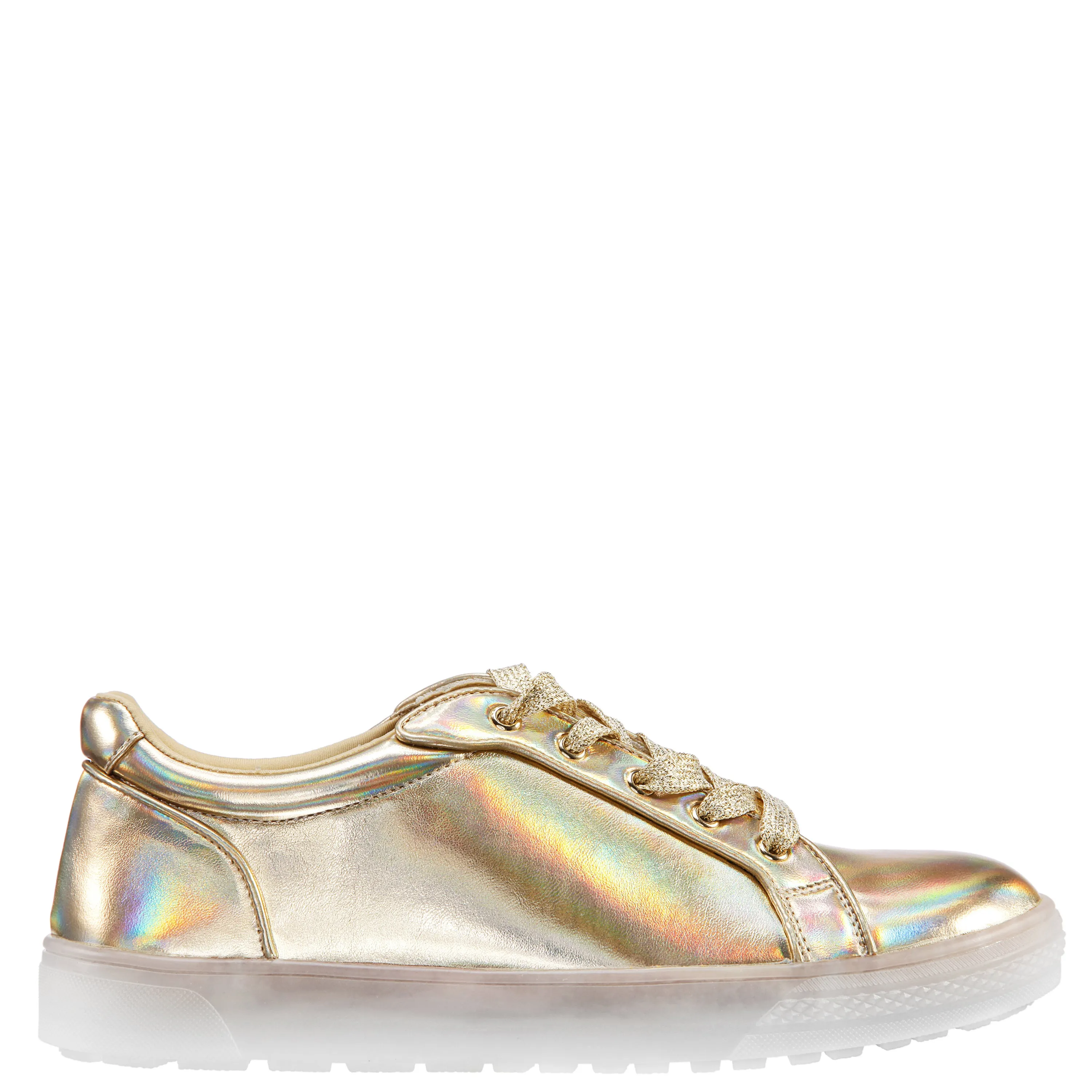 MANGO-GOLD PRISMATIC NAPPA PU