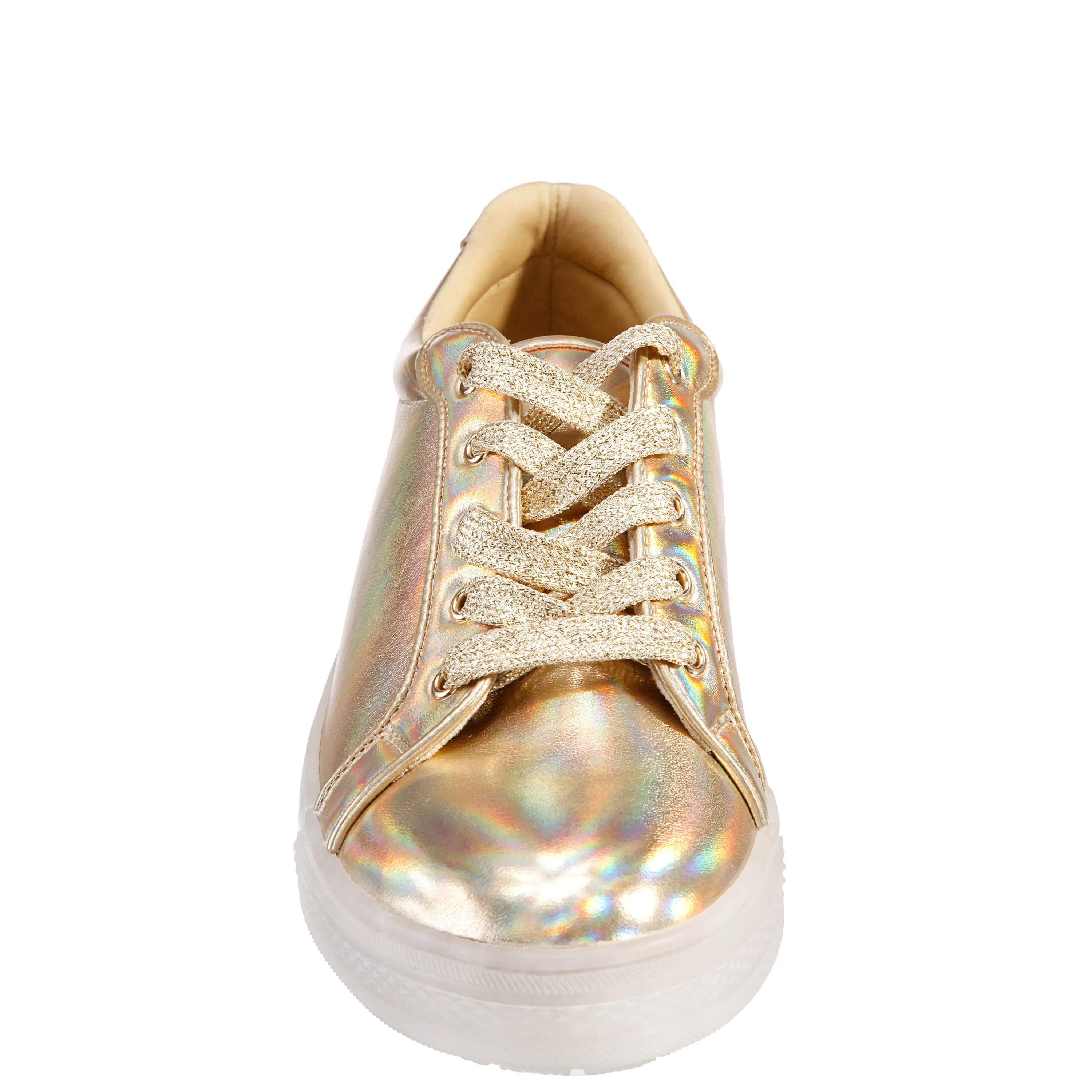 MANGO-GOLD PRISMATIC NAPPA PU