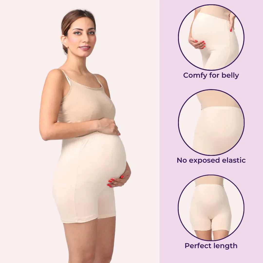 Maternity Undershorts | Bump Support & Anti-Chafing | 3-Pack