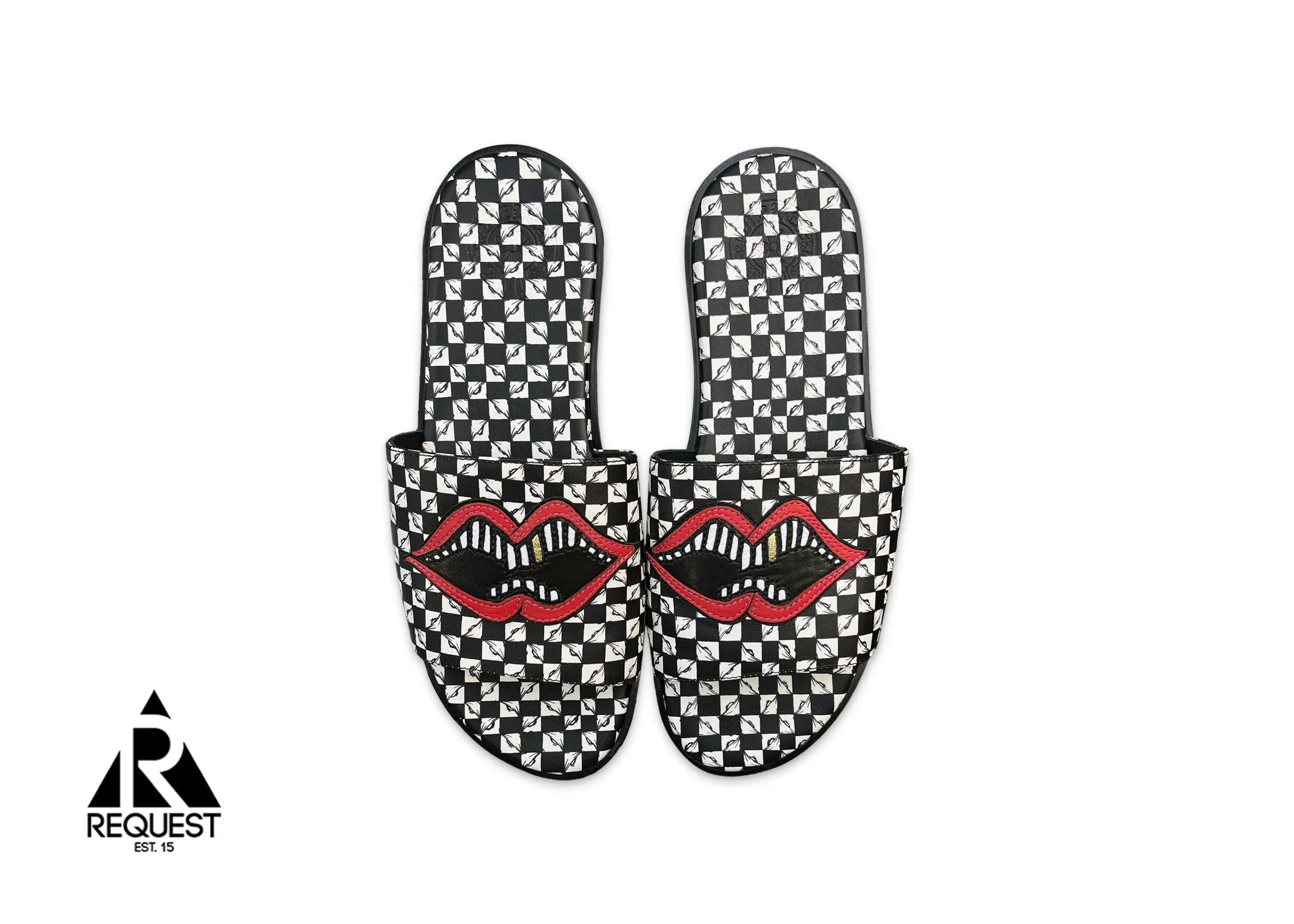 Matty Boy Chomper Slides "Black/White"