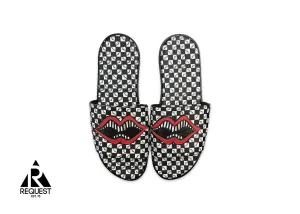 Matty Boy Chomper Slides "Black/White"