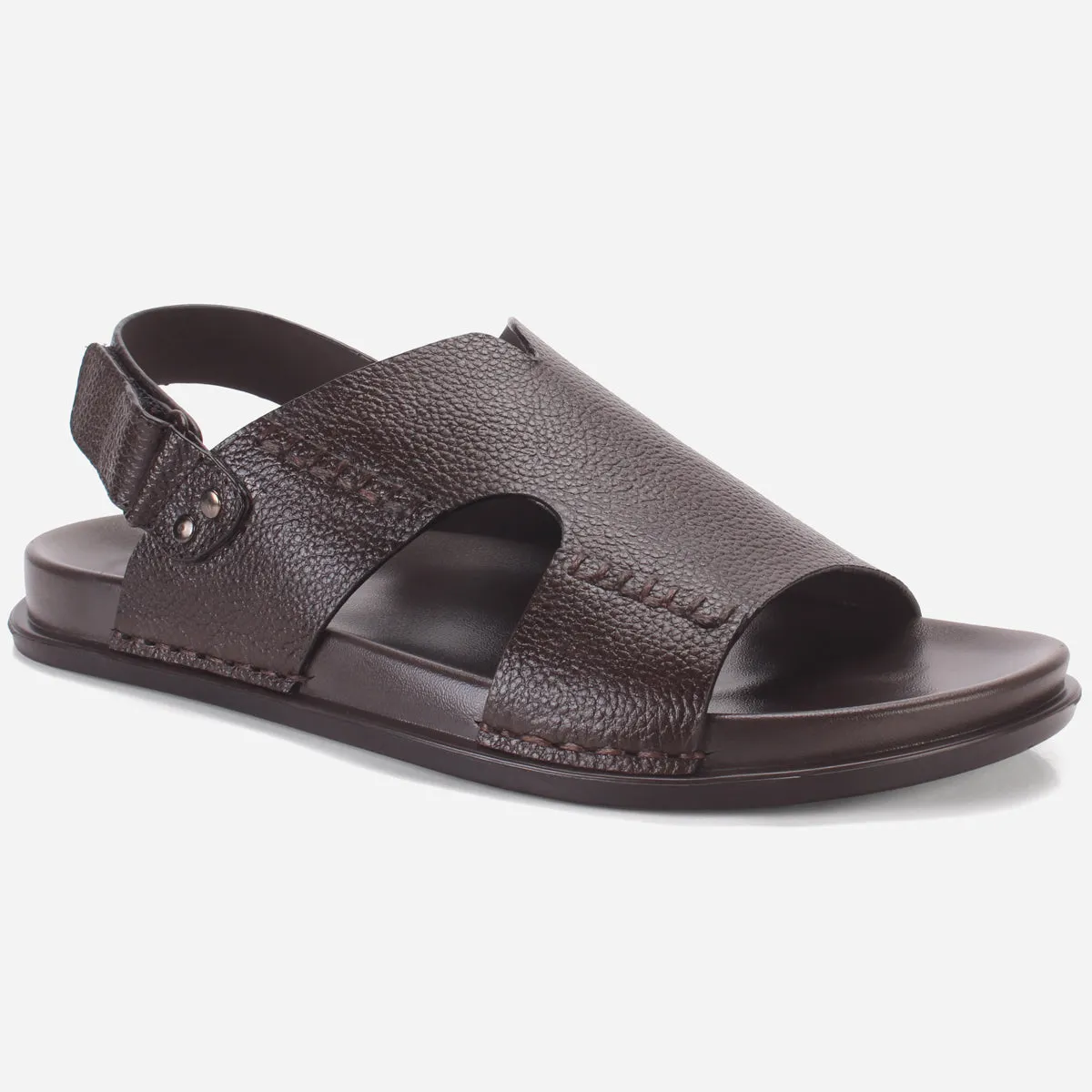 Mens "KEMPTER" Leather Open Toe Sandals