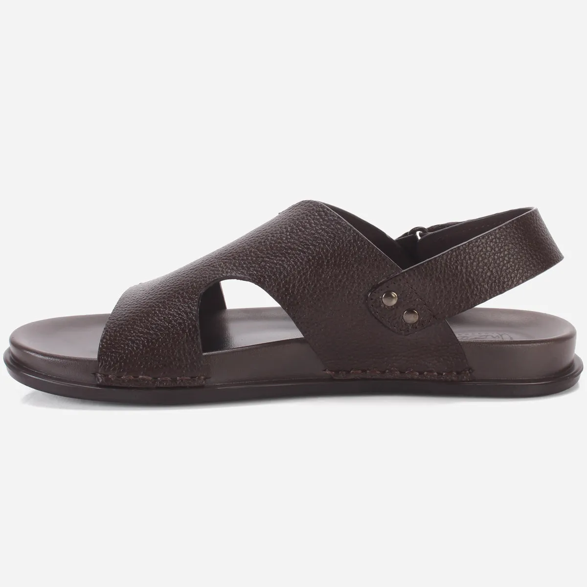 Mens "KEMPTER" Leather Open Toe Sandals