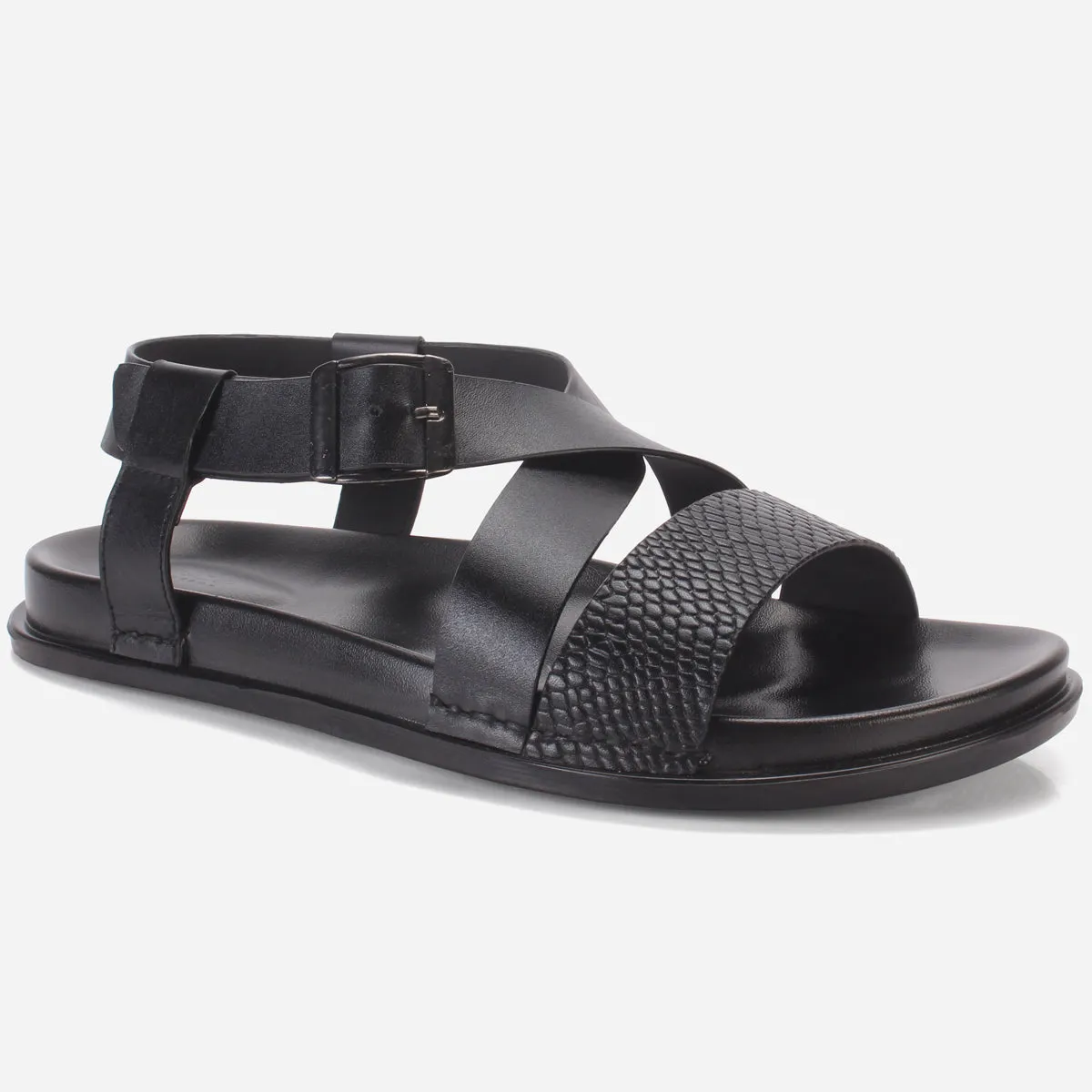 Mens "NOAT" Leather Open Toe Sandals