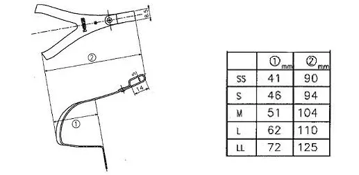 MKS Alloy Toe Clips with Leather