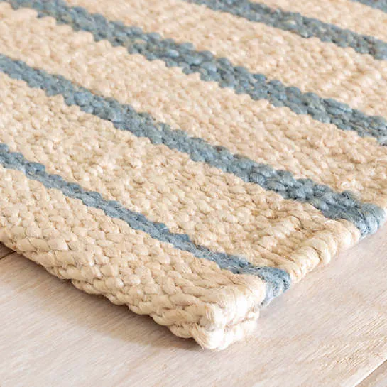 Moana Stripe Woven Jute Rug