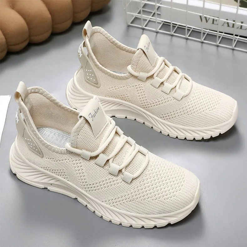 Modern Slip-On Sneakers with Cushioned Support for Women's Running
