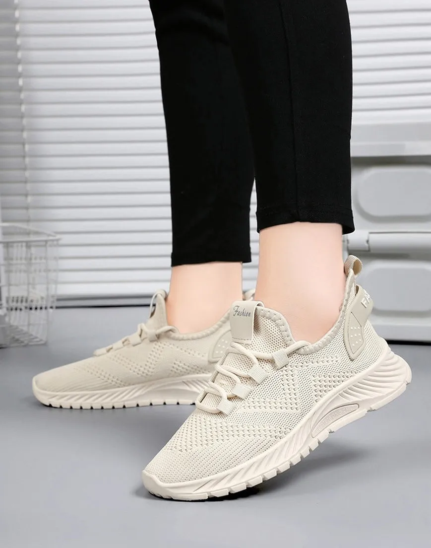Modern Slip-On Sneakers with Cushioned Support for Women's Running