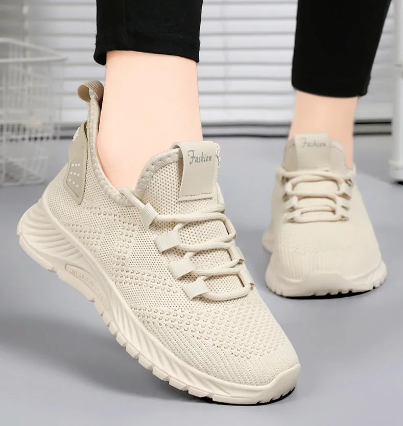 Modern Slip-On Sneakers with Cushioned Support for Women's Running