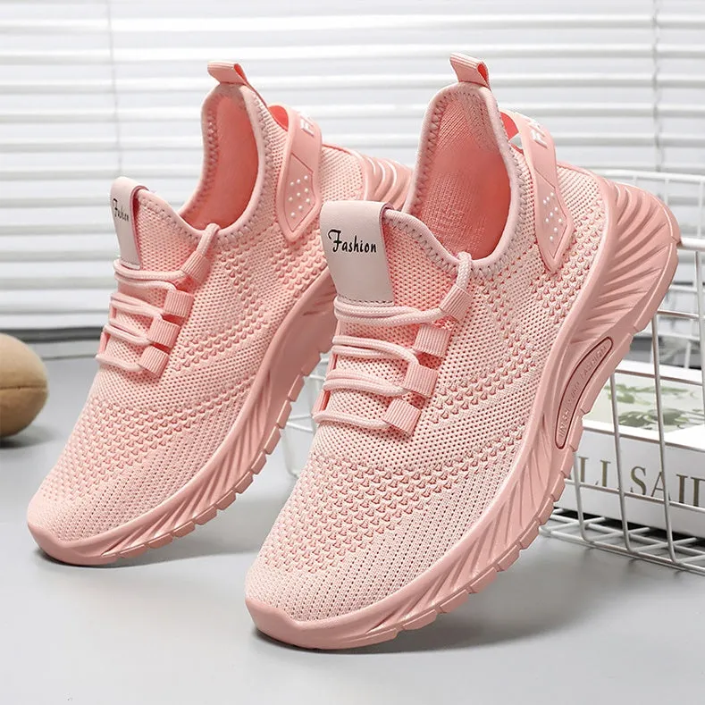 Modern Slip-On Sneakers with Cushioned Support for Women's Running