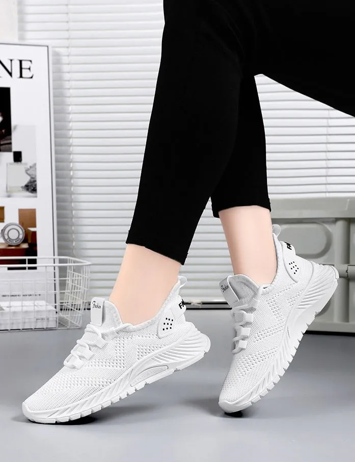 Modern Slip-On Sneakers with Cushioned Support for Women's Running