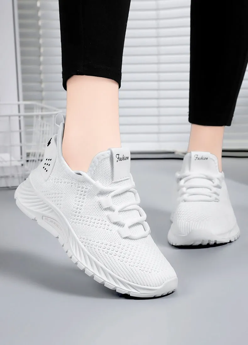 Modern Slip-On Sneakers with Cushioned Support for Women's Running