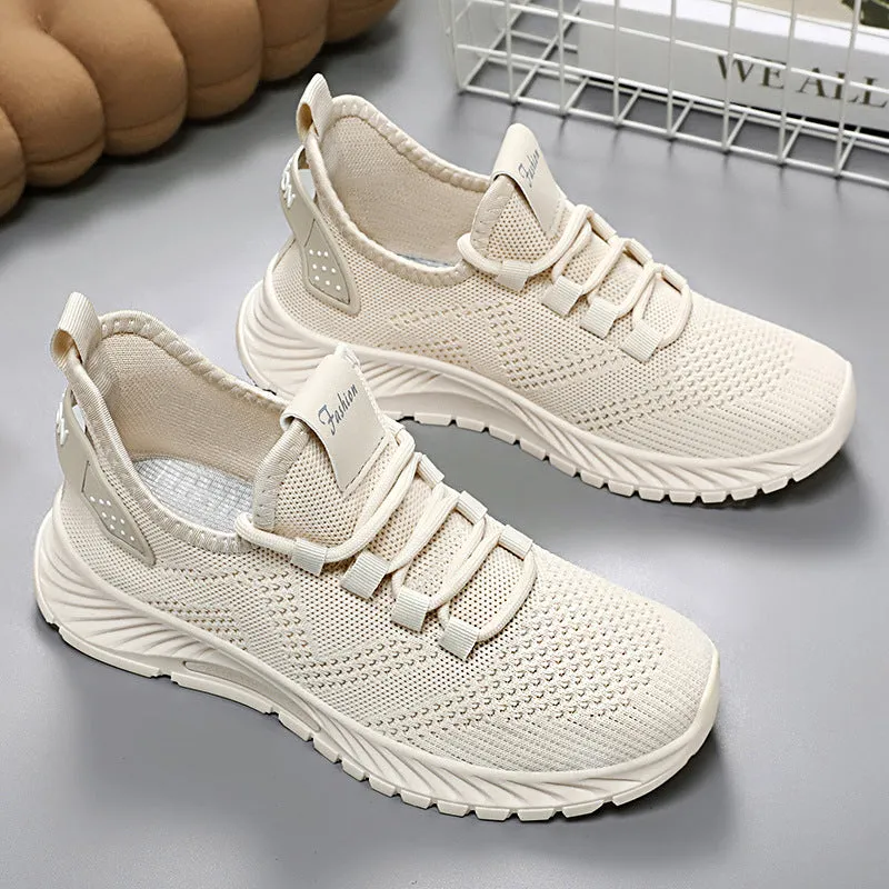 Modern Slip-On Sneakers with Cushioned Support for Women's Running