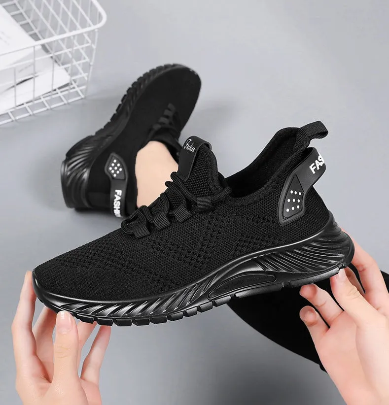 Modern Slip-On Sneakers with Cushioned Support for Women's Running
