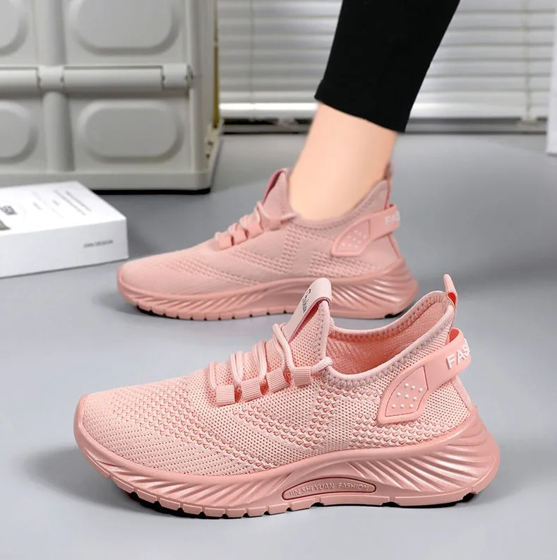 Modern Slip-On Sneakers with Cushioned Support for Women's Running