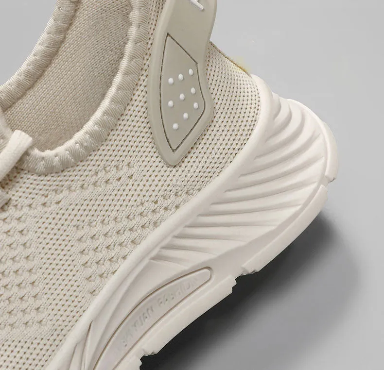 Modern Slip-On Sneakers with Cushioned Support for Women's Running