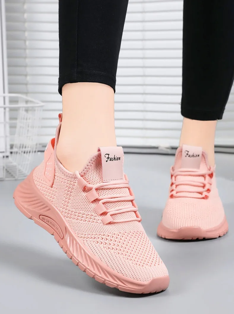Modern Slip-On Sneakers with Cushioned Support for Women's Running