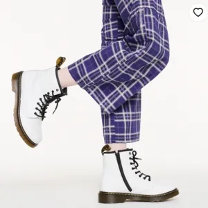 NWOT Dr. Martens 1460 8-Eye Boot - Little Kid / Big Kid - White
