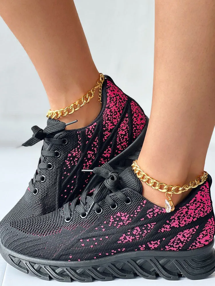 Ombre Lace-up Breeze Sneaker