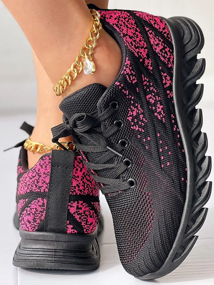 Ombre Lace-up Breeze Sneaker