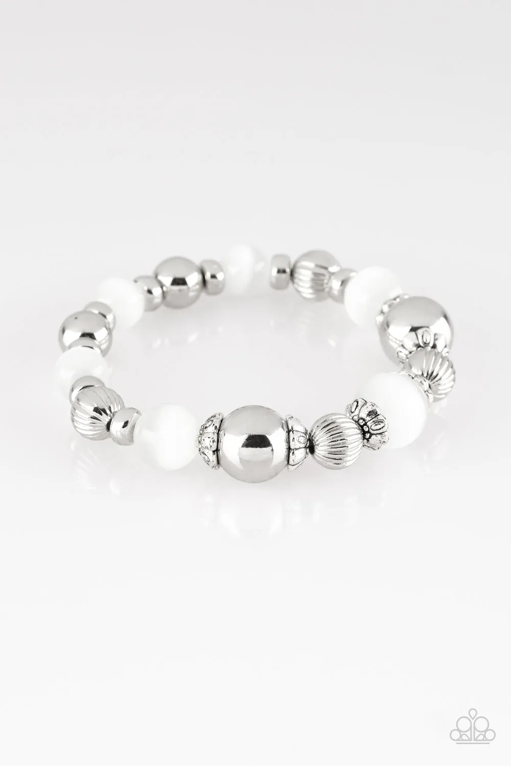 Paparazzi Once Upon A MARITIME Bracelet White
