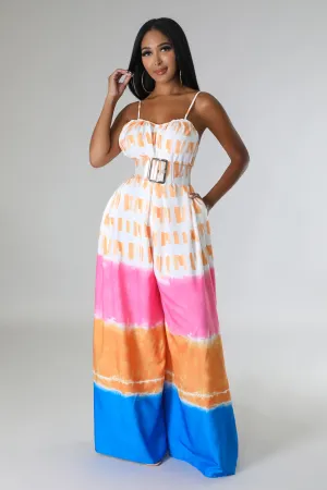 Paradise Dream Strappy Jumpsuit