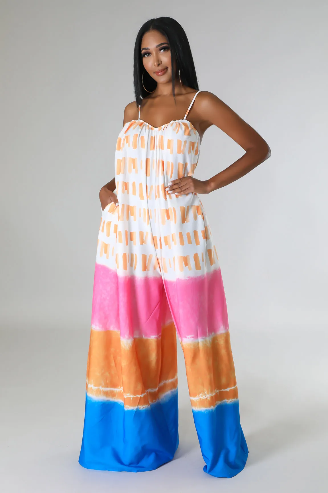 Paradise Dream Strappy Jumpsuit