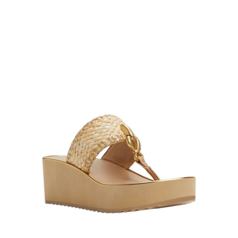 PENELOPY BEACH SANDALS - NATURAL