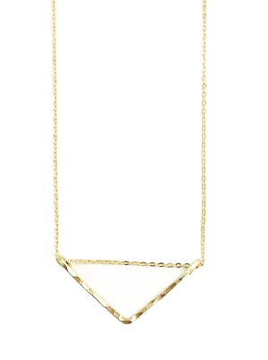 Petite Triangle Necklace