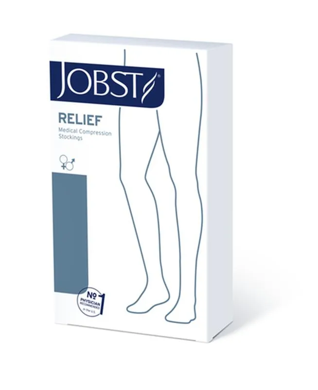 PR/1  JOBST MEDICAL LEG WEAR, UNISEX, KNEE HIGH, 20-30MMHG, XL, BEIGE, OPEN TOE