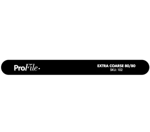 ProFile 102 Cushioned Grinder Black/Yellow Extra Coarse 80/80