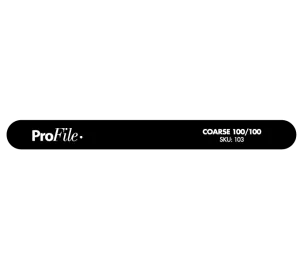 ProFile 103 Cushioned Grinder Black/Red Coarse 100/100