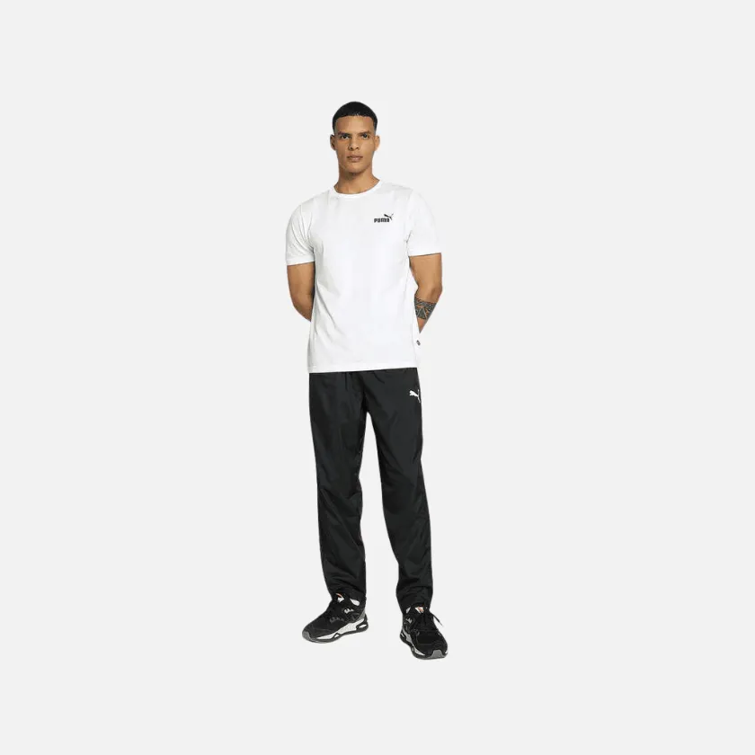 Puma Printed Polyester Regular Fit Men's Track Pants -Black