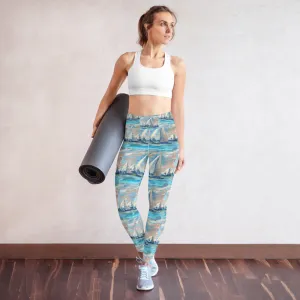 "Marina City" - Yoga Leggings