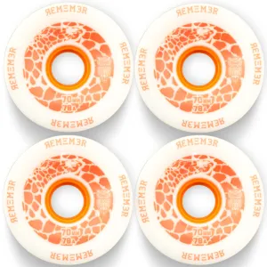 Remember Collective Slammas Wheels 70mm 78a – White