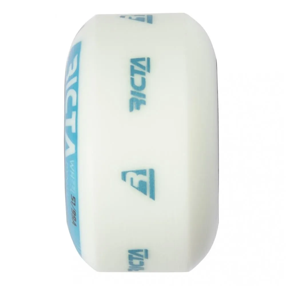Ricta Skateboard Wheels Speedrings Slim 99a - White