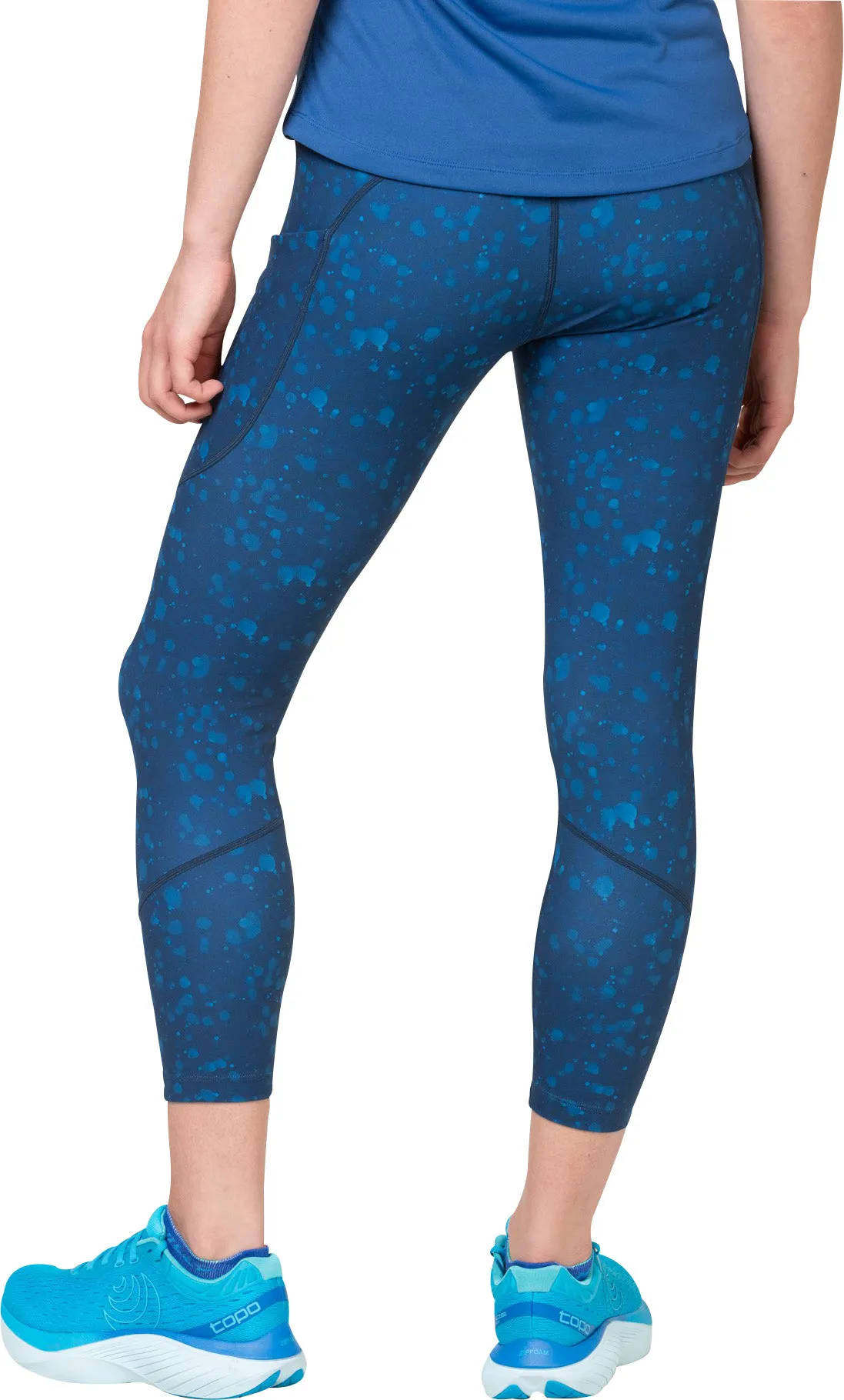 Ronhill Tech Womens 7/8 Running Tights - Blue