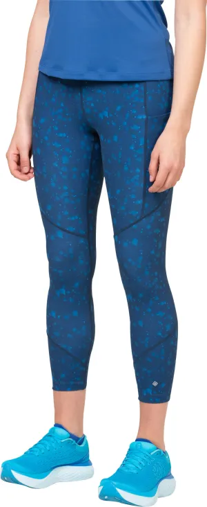 Ronhill Tech Womens 7/8 Running Tights - Blue