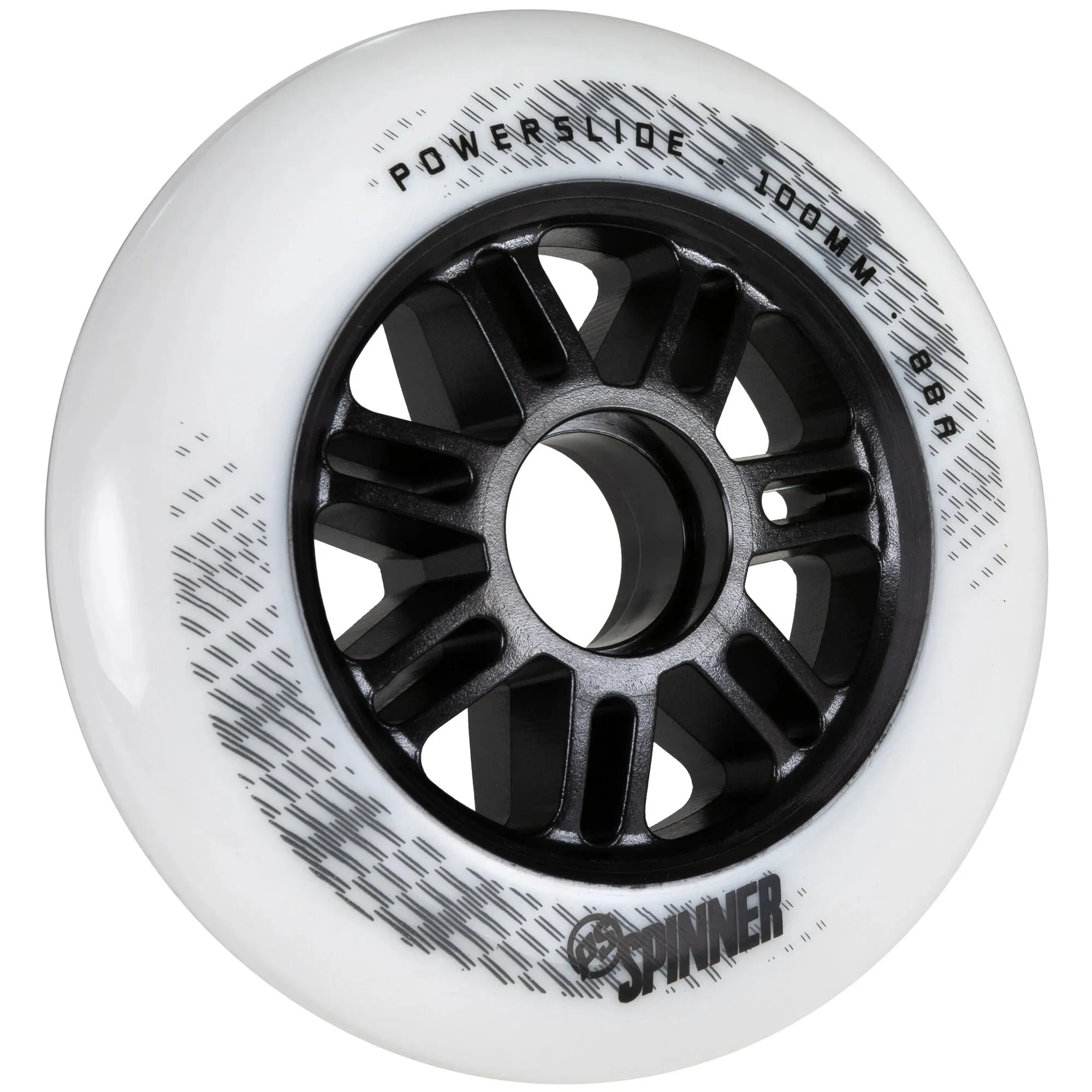 Roues de patin Powerslide Spinner 100mm/88a (3 Pack)