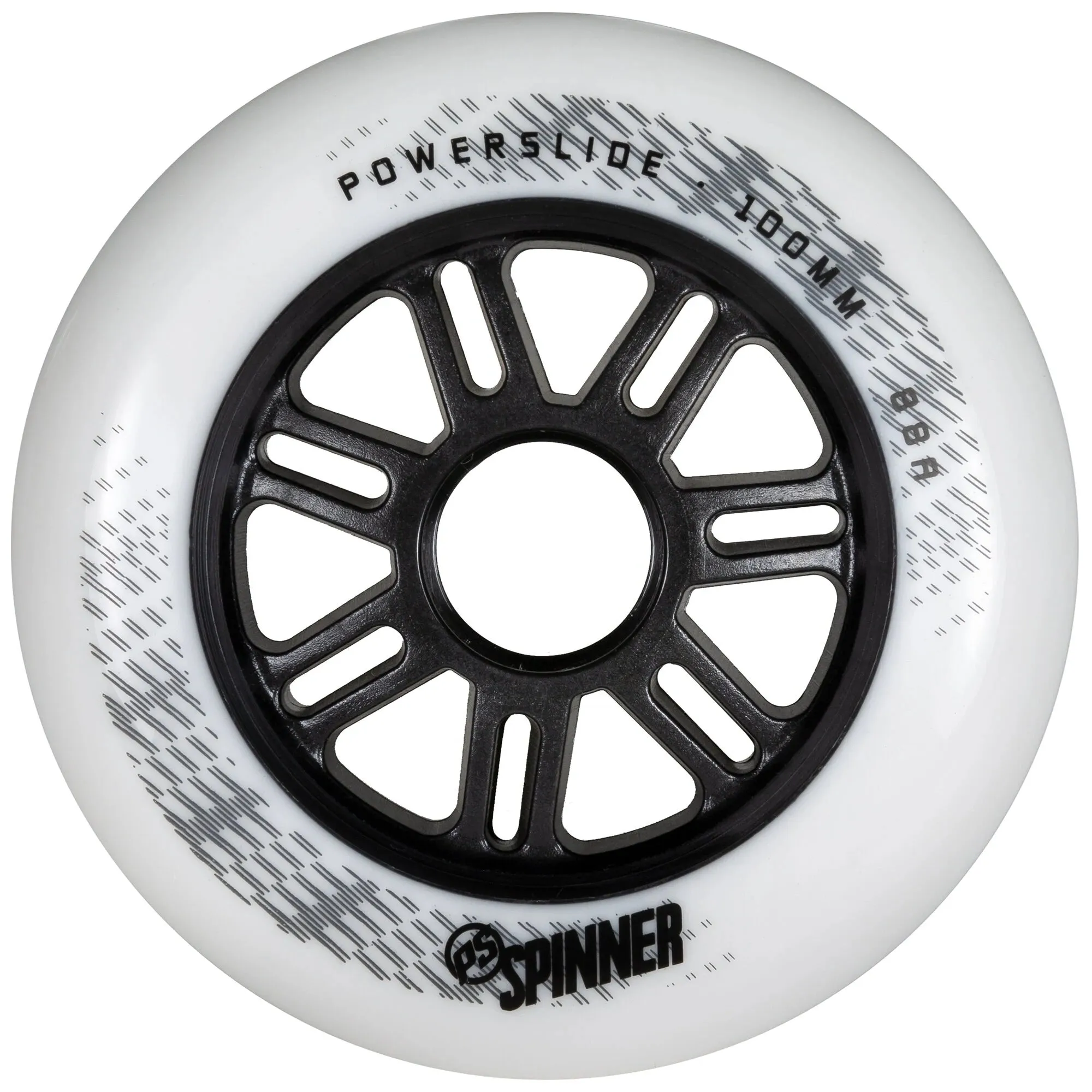 Roues de patin Powerslide Spinner 100mm/88a (3 Pack)