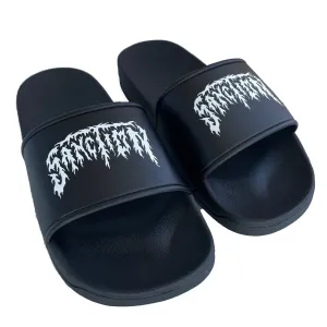 Sanction Heavy Metal Slides Black